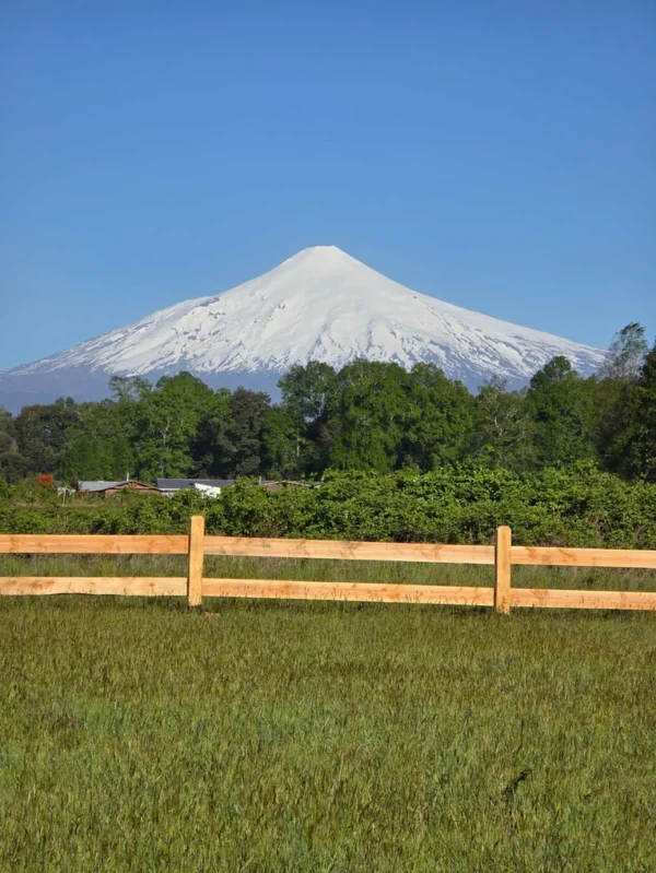 refugio el volcán villarrica
