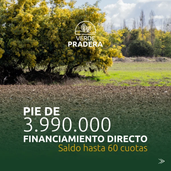 verde pradera 1 y 2 desde $15.990.000 crédito directo