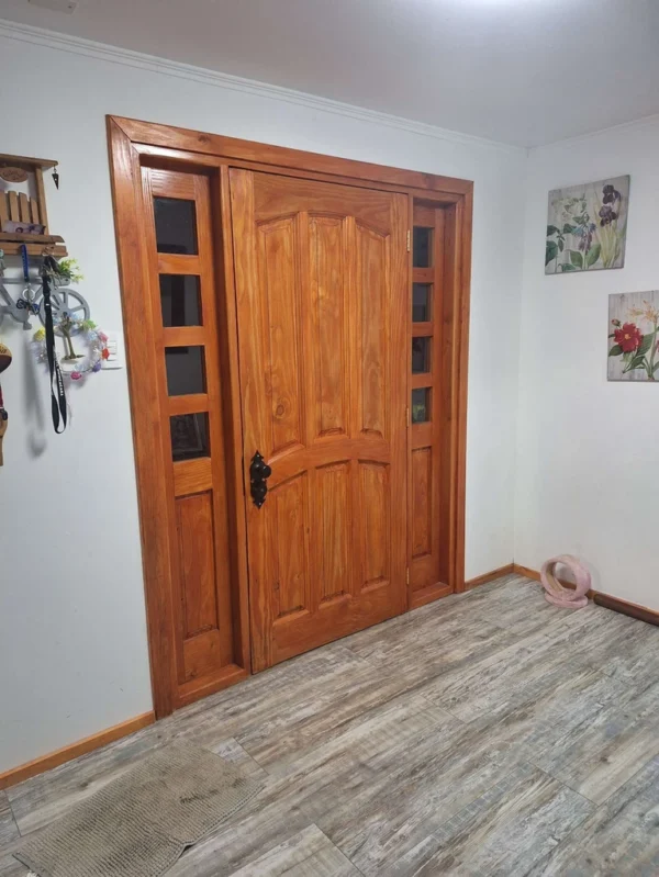 amplia casa en parcela sector la moto villarrica