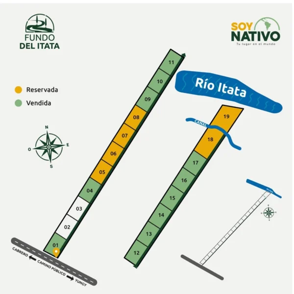 fundo del itata Últimas 2 parcelas