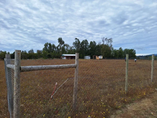 casa por terminar en parcela, sector el prado $70.000.000
