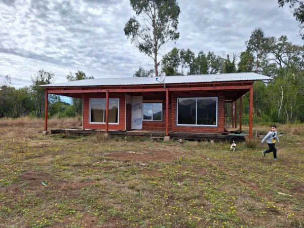 casa por terminar en parcela, sector el prado $70.000.000