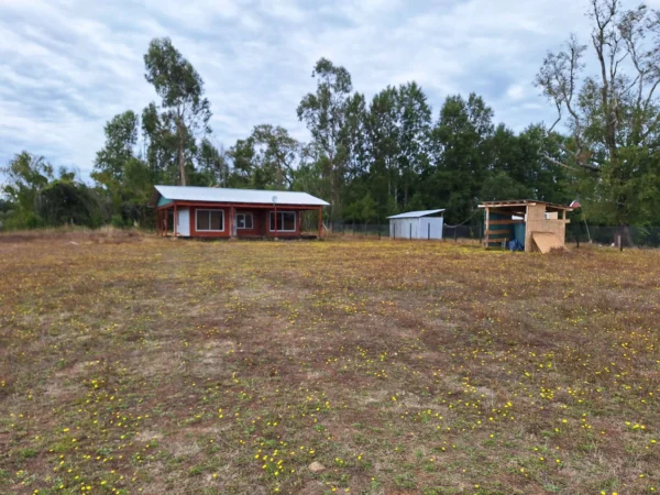 casa por terminar en parcela, sector el prado $70.000.000